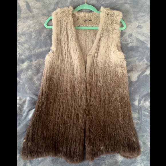 Dolce Cabo Jackets & Blazers - Dolce Cabo Rabbit Fur Vest